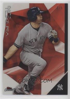 2015 Topps Finest - [Base] - Red Refractor #109 - Mark Teixeira /5