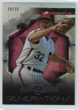 2015 Topps Finest - Generations - Refractor #FG-03 - Steve Carlton /25