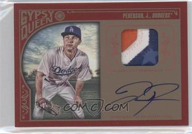 2015 Topps Gypsy Queen - Autographed Relics - Red Patch #AR-JP - Joc Pederson /5