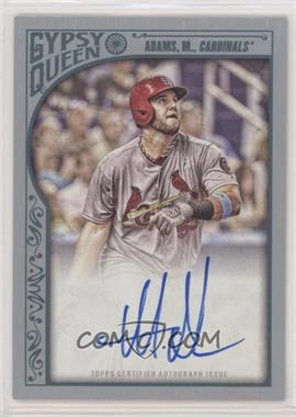 2015 Topps Gypsy Queen - Autographs - Silver #GQA-MA - Matt Adams /50