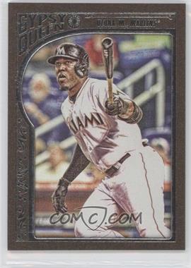 2015 Topps Gypsy Queen - [Base] - Bronze Framed #201 - Marcell Ozuna /499