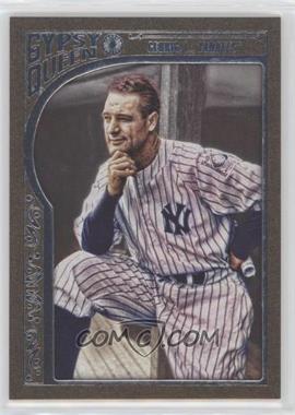 2015 Topps Gypsy Queen - [Base] - Bronze Framed #39 - Lou Gehrig /499