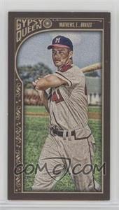 2015 Topps Gypsy Queen - [Base] - Minis #302 - Short Print - Eddie Mathews