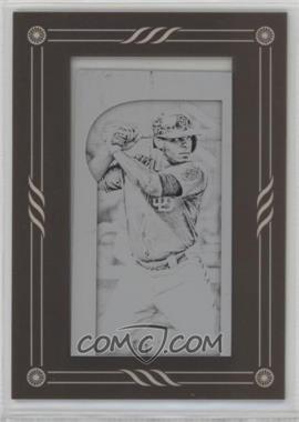 2015 Topps Gypsy Queen - [Base] - Printing Plate Minis Black Framed #88 - Justin Upton /1