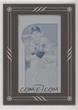 2015 Topps Gypsy Queen - [Base] - Printing Plate Minis Cyan Framed #231 - Ian Kennedy /1
