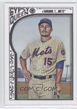 2015 Topps Gypsy Queen - [Base] - White Framed #196 - Travis d'Arnaud