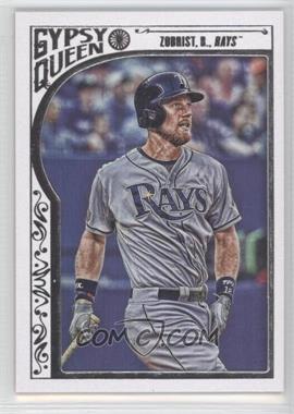 2015 Topps Gypsy Queen - [Base] - White Framed #73 - Ben Zobrist