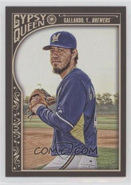 2015 Topps Gypsy Queen - [Base] #58 - Yovani Gallardo