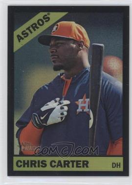 2015 Topps Heritage - [Base] - Chrome Black Refractor #THC-485 - Chris Carter /66