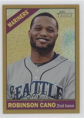 2015 Topps Heritage - [Base] - Chrome Gold Refractor #THC-442 - Robinson Cano /5