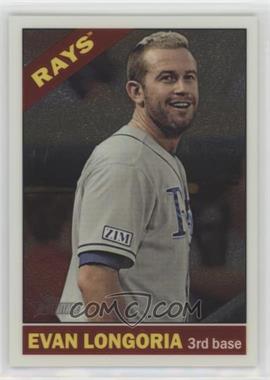 2015 Topps Heritage - [Base] - Chrome #THC-428 - Evan Longoria /999