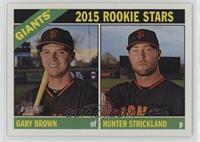 Rookie Stars - Gary Brown, Hunter Strickland