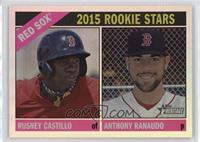 Rookie Stars - Rusney Castillo, Anthony Ranaudo (THC Prefix Missing)