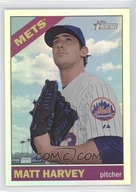 2015 Topps Heritage - [Base] - Retail Chrome Foil #THC-449 - Matt Harvey