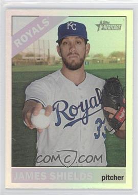 2015 Topps Heritage - [Base] - Retail Chrome Foil #THC-460 - James Shields