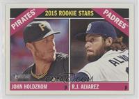 Rookie Stars - John Holdzkom, R.J. Alvarez