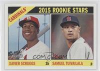 Rookie Stars - Xavier Scruggs, Sam Tuivailala