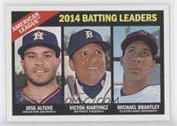 League Leaders - Jose Altuve, Victor Martinez, Michael Brantley