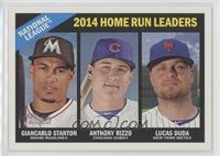 League Leaders - Giancarlo Stanton, Anthony Rizzo, Lucas Duda