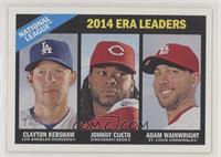 League Leaders - Clayton Kershaw, Johnny Cueto, Adam Wainwright