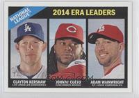 League Leaders - Clayton Kershaw, Johnny Cueto, Adam Wainwright