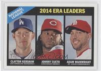 League Leaders - Clayton Kershaw, Johnny Cueto, Adam Wainwright