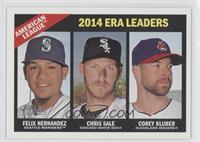 League Leaders - Felix Hernandez, Chris Sale, Corey Kluber