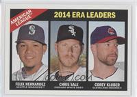 League Leaders - Felix Hernandez, Chris Sale, Corey Kluber