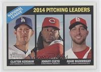 League Leaders - Clayton Kershaw, Johnny Cueto, Adam Wainwright