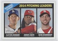 League Leaders - Clayton Kershaw, Johnny Cueto, Adam Wainwright