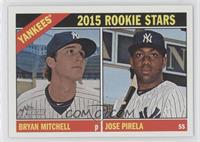 Rookie Stars - Bryan Mitchell, Jose Pirela