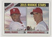 Rookie Stars - Maikel Franco, Miguel Alfredo Gonzalez