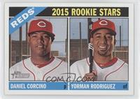 Rookie Stars - Daniel Corcino, Yorman Rodriguez