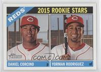 Rookie Stars - Daniel Corcino, Yorman Rodriguez