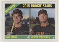 Rookie Stars - Gary Brown, Hunter Strickland