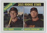 Rookie Stars - Gary Brown, Hunter Strickland