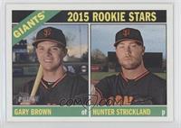 Rookie Stars - Gary Brown, Hunter Strickland