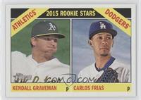 Rookie Stars - Kendall Graveman, Carlos Frias