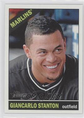 2015 Topps Heritage - [Base] #426.3 - SP - Color Swap Variation - Giancarlo Stanton