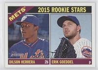 Rookie Stars - Dilson Herrera, Erik Goeddel