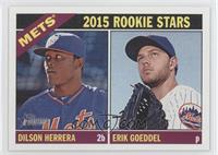 Rookie Stars - Dilson Herrera, Erik Goeddel