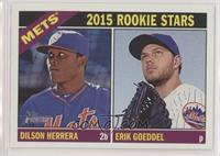 Rookie Stars - Dilson Herrera, Erik Goeddel