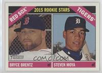 Rookie Stars - Bryce Brentz, Steven Moya