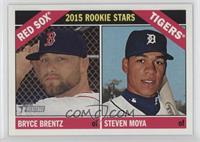 Rookie Stars - Bryce Brentz, Steven Moya