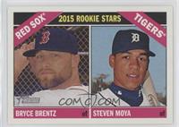 Rookie Stars - Bryce Brentz, Steven Moya