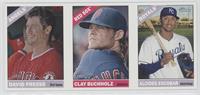 David Freese, Clay Buchholz, Alcides Escobar