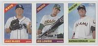 Jake McGee, Jed Lowrie, Nathan Eovaldi