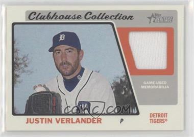 2015 Topps Heritage - Clubhouse Collection Relics #CCR-JV - Justin Verlander