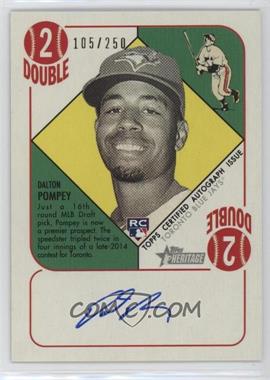 2015 Topps Heritage '51 - Autographs #H51A-DP - Dalton Pompey /250