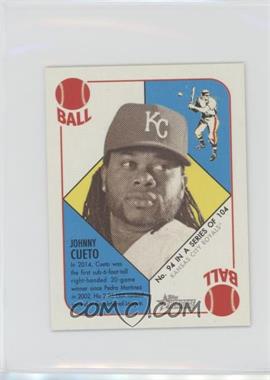 2015 Topps Heritage '51 - [Base] - Mini Red Back #94 - Johnny Cueto